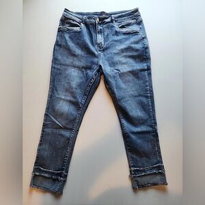 Coco + Carmen Dark Wash Ankle Jeans